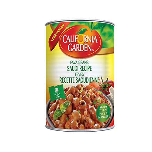 California Garden Fava Beans Saudi Recipe 450G 4 Cans