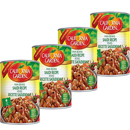 California Garden Fava Beans Saudi Recipe 450G 4 Cans
