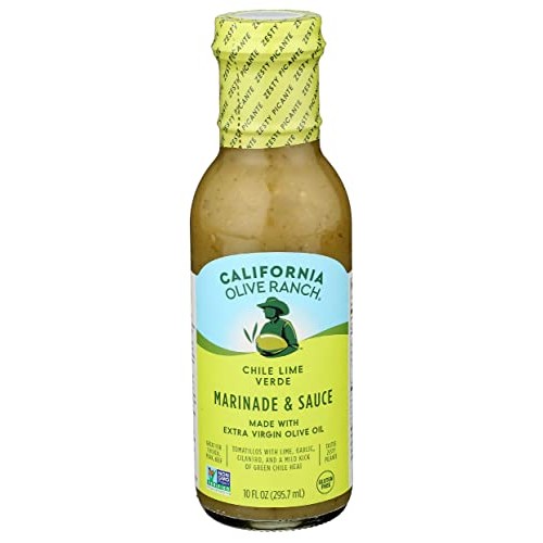 California Olive Ranch Chili Lime Verde Marinade & Sauce, 10 FZ