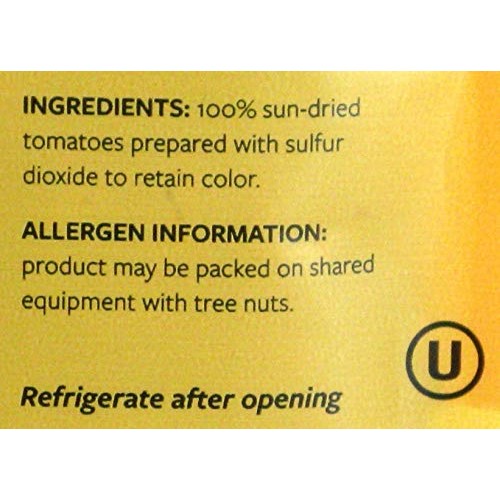 California Sun-Dry Smoked Sun Dried Tomatoes Julienne Cut, 3-O