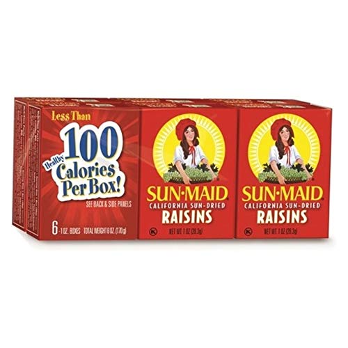 Sun Maid California Sun - Dried Raisins 2 Packs 12 Boxes