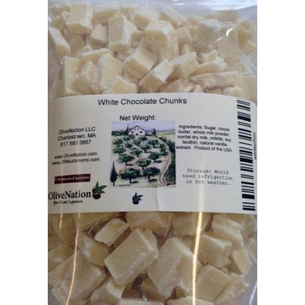 Callebaut White Chocolate Chunks 16 Ounce