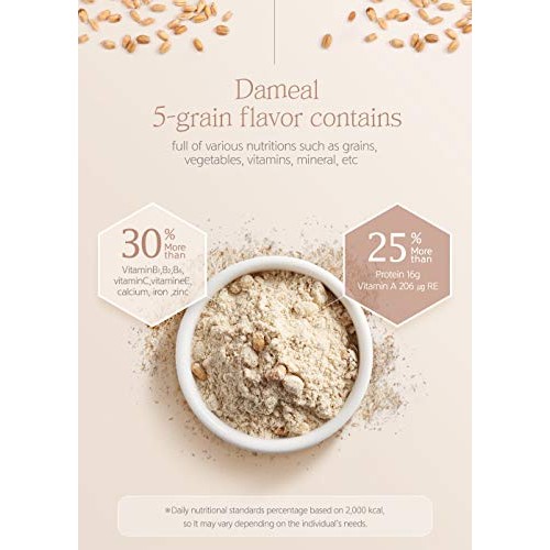 Calobye Da Meal- Balanced Meal Replacement Powder, Grain Flavor,