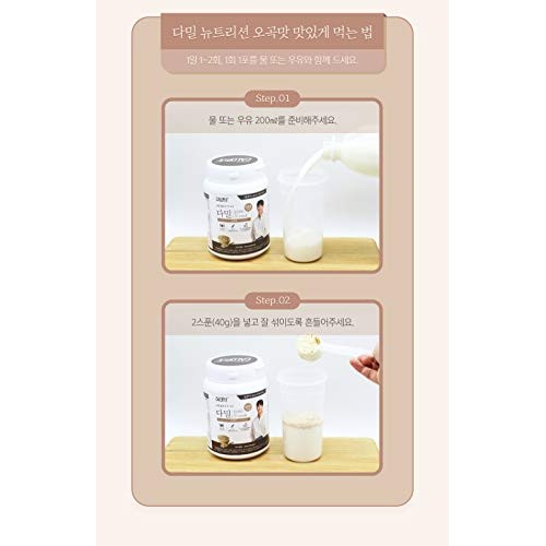 Calobye Da Meal- Balanced Meal Replacement Powder, Grain Flavor,