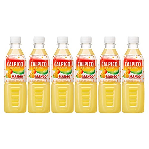 Calpico Mango Non-Carbonated Soft Drink, Yogurt-Like Beverage Ma