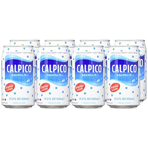 Calpico Original Soft Drink In Can, 11.3-Ounce Pack Of 8