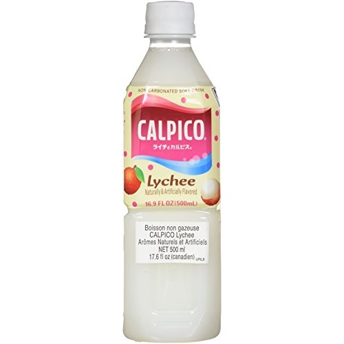 Calpico Non-Carbonated Soft Drink, Lychee, 16.9 Oz