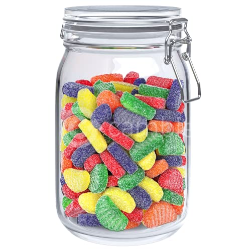 Assorted Fruit Slices Gummy Candy by Cambie | 2 lbs of Fruit Fla...