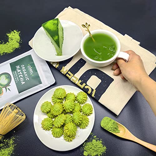 CAMEL Certified Organic Matcha Green Tea Powder Matcha Premium C...