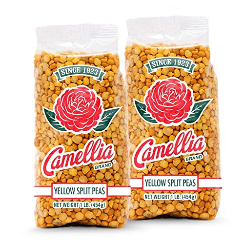 Camellia Brand Dry Yellow Split Peas, 1 Pound Pack Of 2