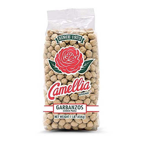 Camellia Brand Garbanzo Beans Dry Bean 1 Pound Bag 12 Pack
