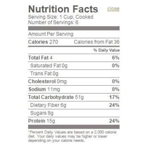 Camellia Brand Garbanzo Beans Dry Bean 1 Pound Bag