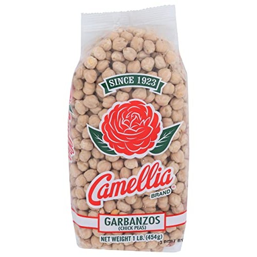 Camellia Brand Garbanzo Beans Dry Bean 1 Pound Bag