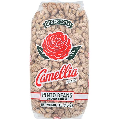 Camellia Dried Pinto Beans - 1 Pound Bag, Pack Of 3