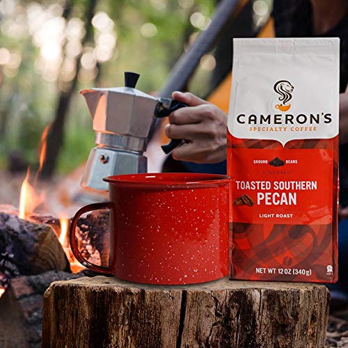 Camerons Coffee Roasted Ground Coffee Bag, Flavored, Vanilla Ha