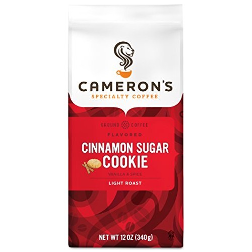 Camerons Coffee Roasted Ground Coffee Bag, Flavored, Cinnamon S