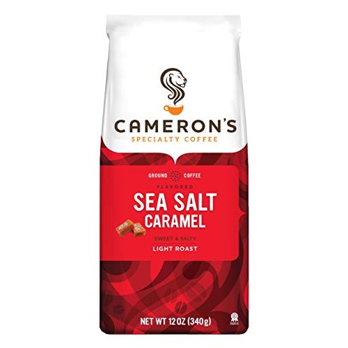 Camerons Coffee Roasted Ground Coffee Bag, Flavored, Sea Salt C