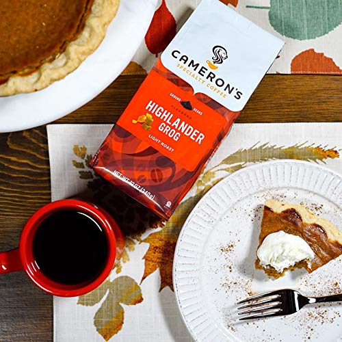 Camerons Coffee Single Serve Pods, Flavored, Highlander Grog, 1