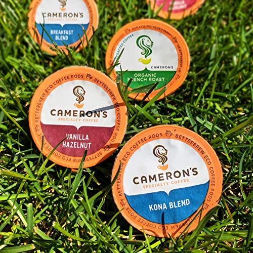 Camerons Coffee Single Serve Pods, Flavored, Sea Salt Caramel,