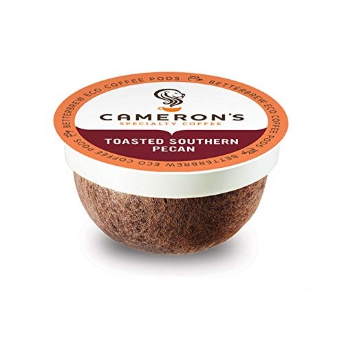 Camerons Coffee Single Serve Pods, Flavored, Toasted Southern P