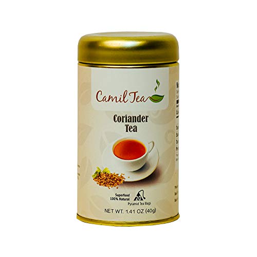 Camiltea Coriander Tea Detox Tea - Raw Organic Vitamin Rich Dige