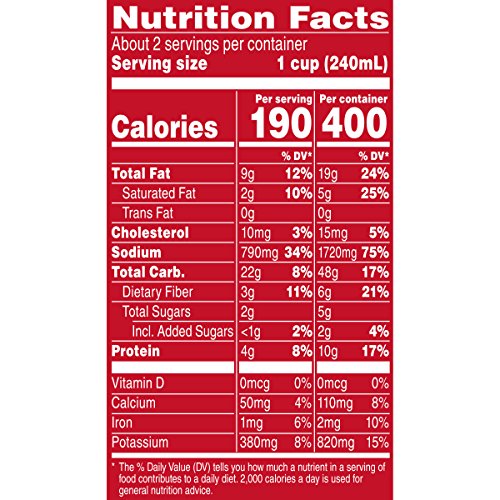 Campbells Chunky Baked Potato With Cheddar &Amp; Bacon Bits Soup, 1