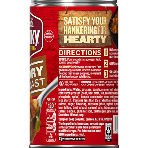 Campbells Chunky Soup, Savory Pot Roast Soup, 18.8 Ounce Can 1