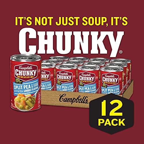 Campbells Chunky Split Pea &Amp; Ham With Natural Smoke Flavor Soup