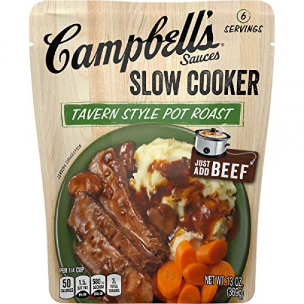 Campbell's Cooking Sauces, Tavern Style Pot Roast, 13 Oz