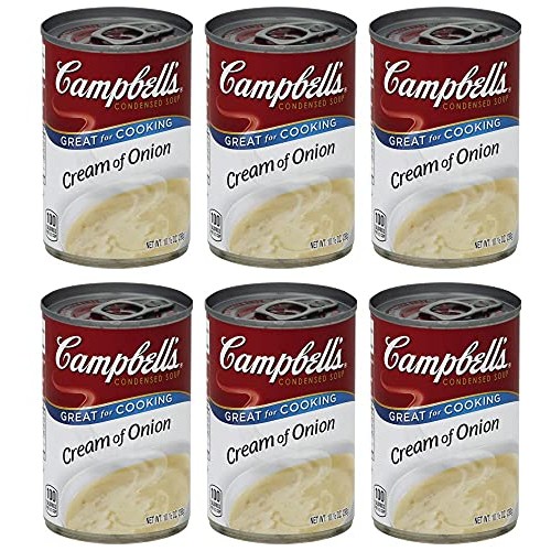 Campbells Cream Of Onion Soup, 10.5Oz Cans Pack Of 6