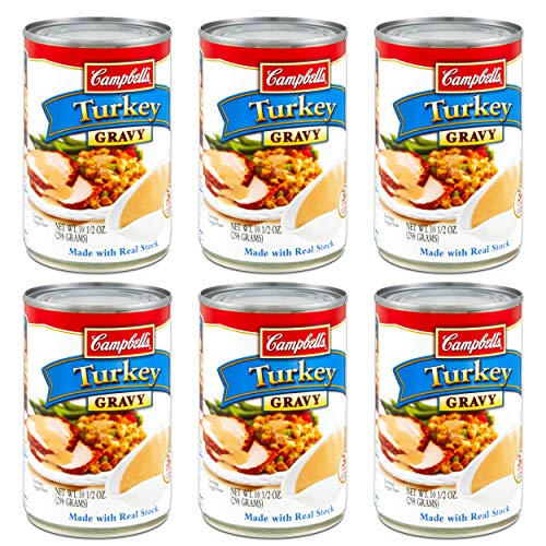 Campbells, Turkey Gravy With Natural Turkey Stock, 10.5Oz Can