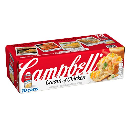 Campbells Condensed Cream Of Chicken Soup 10.5 Oz. Ea., 10 Pk.