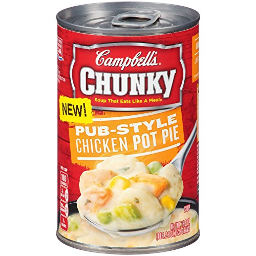 Campbells Chunky Pub-Style Chicken Pot Pie, 18.8 Oz Pack Of 3