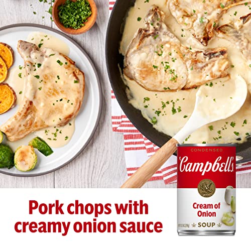 Campbells Condensed Soup, Cream Of Onion, 10.5 Ounce Pack Of 12