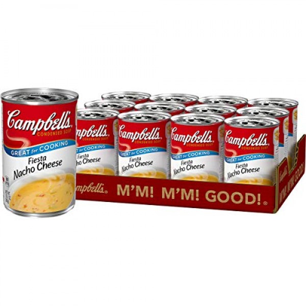 Campbell's Condensed Fiesta Nacho Cheese Soup, 10.75 ...