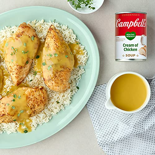 Campbells Condensed Healthy Request Cream Of Chicken Soup, 10.5