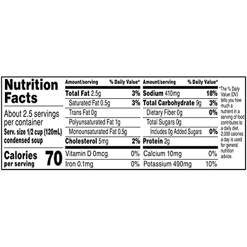 Campbells Condensed Healthy Request Cream Of Chicken Soup, 10.5