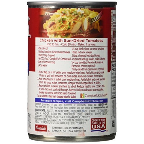 Campbells Cream Of Mushroom - 10/10.75 Oz. Cans