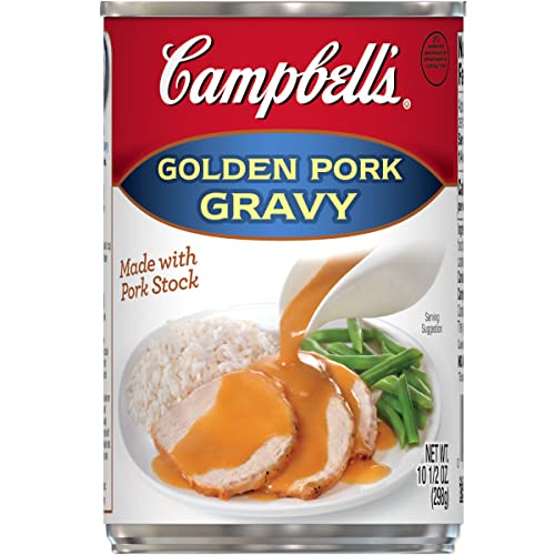 Campbells Golden Pork Gravy, 10.5 Oz Can Case Of 24
