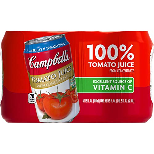 Campbells Tomato Juice, 11.5 Oz. Can, 6 Count Pack Of 4