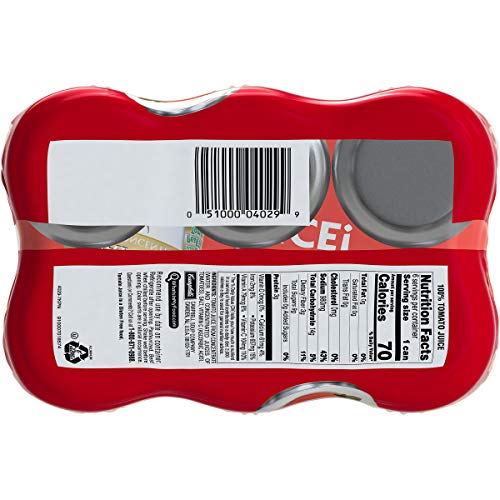 Campbells Tomato Juice, 11.5 Oz. Can, 6 Count Pack Of 4