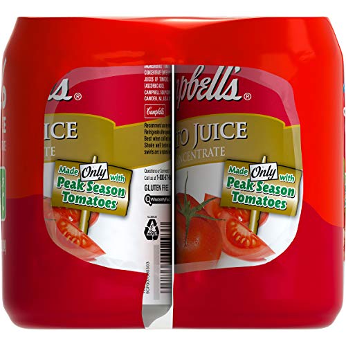Campbells Tomato Juice, 11.5 Oz. Can, 6 Count Pack Of 4