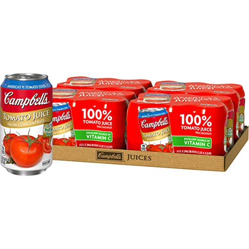 Campbells Tomato Juice, 11.5 Oz. Can, 6 Count Pack Of 4