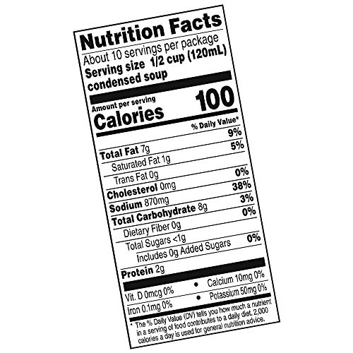 Condensed Cream Of Mushroom Soup, 10.5 Ounce, Pack Of 4 New Ver