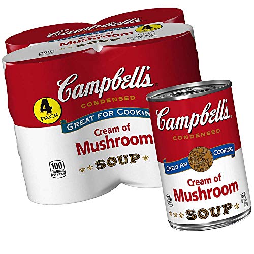 Condensed Cream Of Mushroom Soup, 10.5 Ounce, Pack Of 4 New Ver