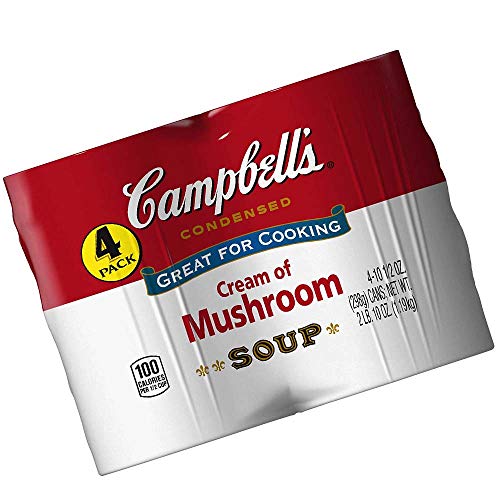 Condensed Cream Of Mushroom Soup, 10.5 Ounce, Pack Of 4 New Ver