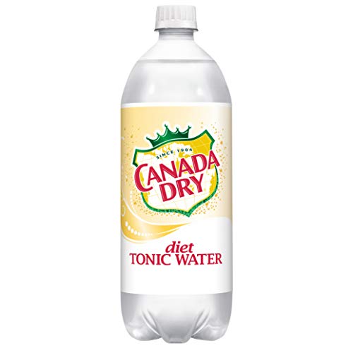 Canada Dry Diet Tonic Water, 1 L Bottle 6-Pack