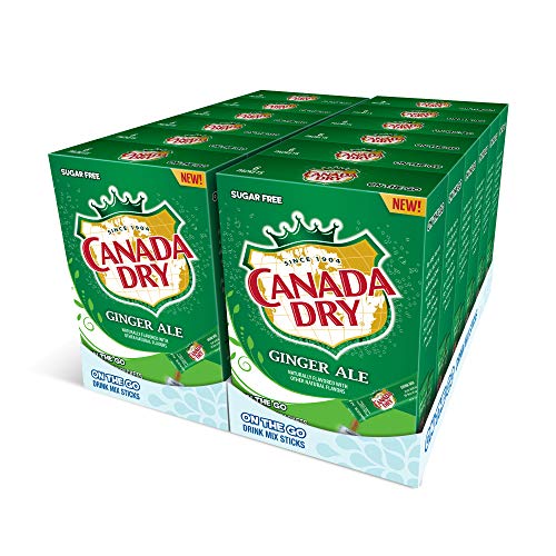 Canada Dry, Original Ginger Ale – Powder Drink Mix - 12 Boxes, Canada Dry, Original Ginger Ale – Powder Drink Mix - 12 Boxes,