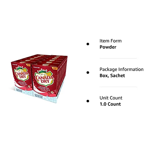 Canada Dry Powder Drink Mix – Sugar Free & Delicious Cranberry ...