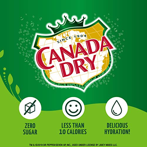 Canada Dry, Variety Pack – Powder Drink Mix - 5 Boxes, 30 Stick